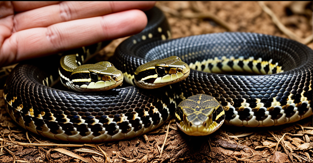 Comparação: como variam os cuidados entre cobras venenosas e suas contrapartes não venenosas?